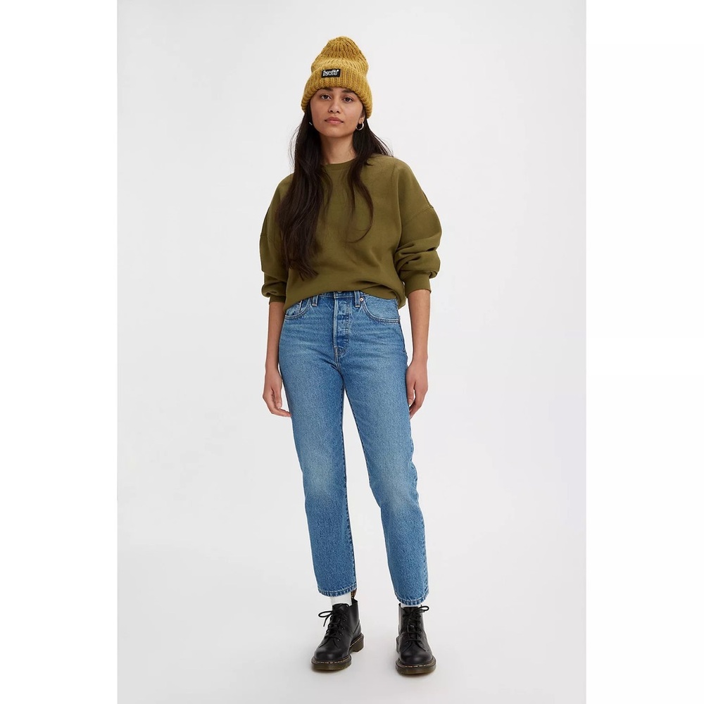 Levi's 501 Premium Original Cropped Jean Size W26 L28